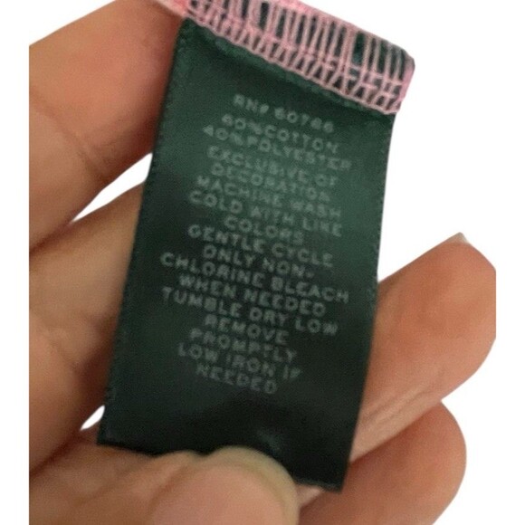 Lauren Ralph Lauren 2PC Pajama Set Womens Pink Floral Paisley Top Shorts Sz M - Picture 6 of 10